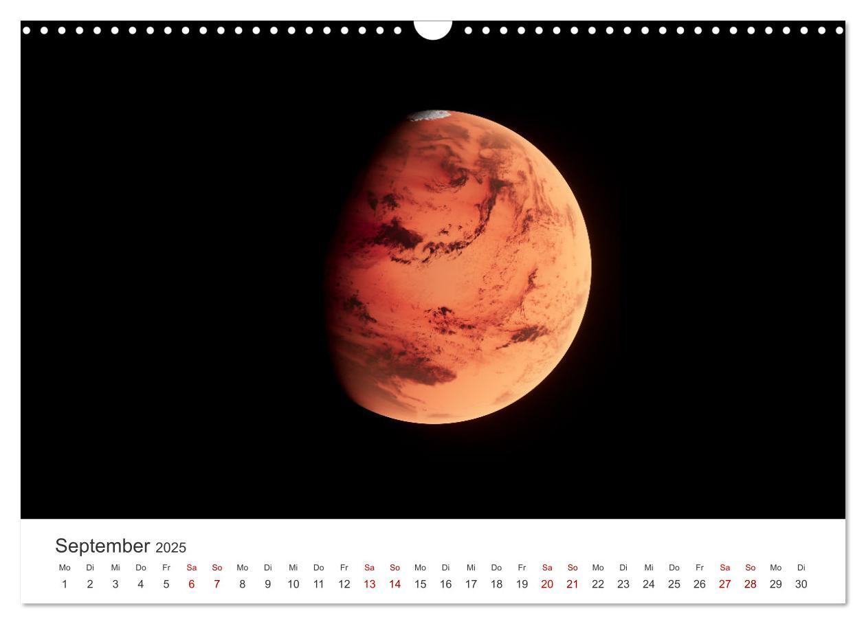 Bild: 9783457182673 | Planeten - Eine spektakuläre Reise ins All. (Wandkalender 2025 DIN...