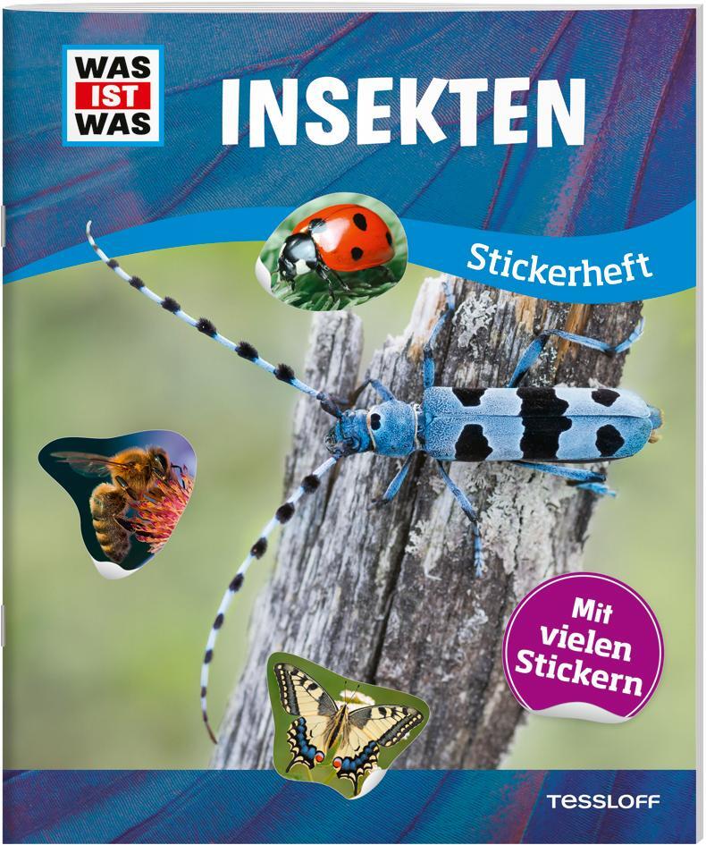 Cover: 9783788676377 | WAS IST WAS Stickerheft Insekten | Linda Thiele (u. a.) | Broschüre