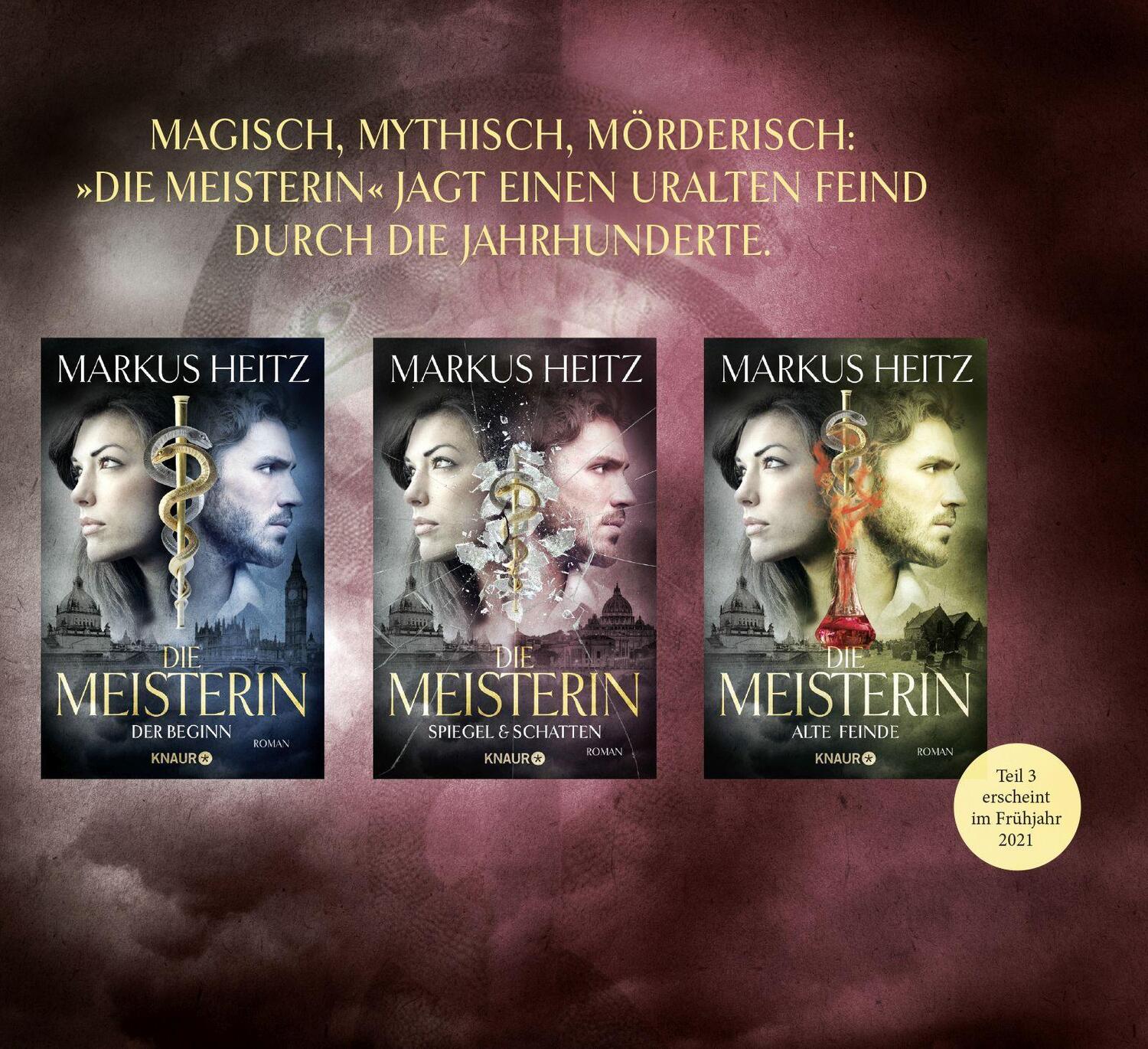 Bild: 9783426227046 | Die Meisterin: Spiegel &amp; Schatten | Markus Heitz | Taschenbuch | 2020