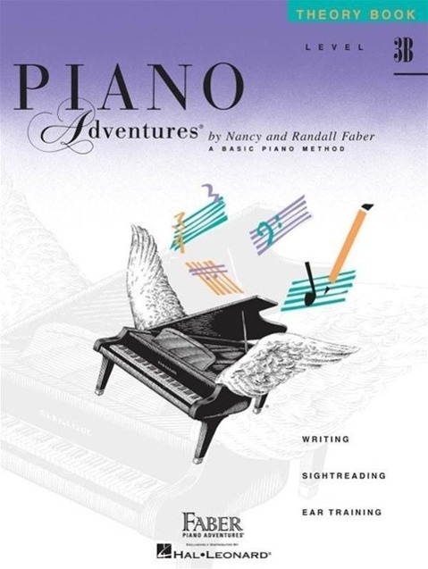 Cover: 674398202232 | Piano Adventures - Theory Book - Level 3b | Nancy Faber_Randall Faber