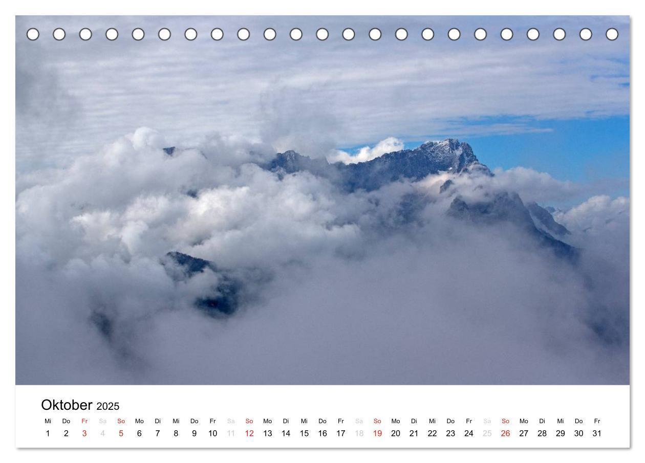 Bild: 9783435586165 | Zugspitz-Impressionen (Tischkalender 2025 DIN A5 quer), CALVENDO...