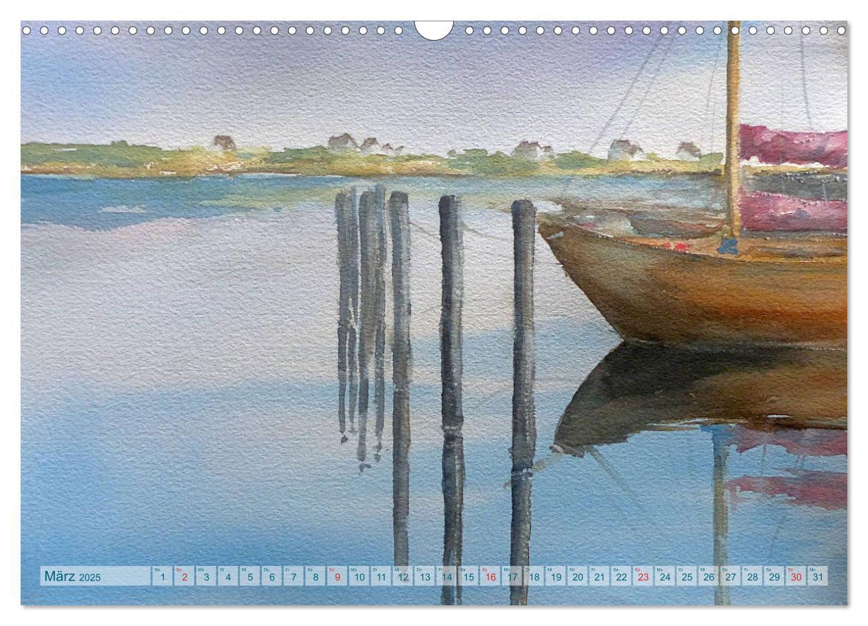 Bild: 9783435262007 | Heiligenhafen in Aquarell (Wandkalender 2025 DIN A3 quer), CALVENDO...