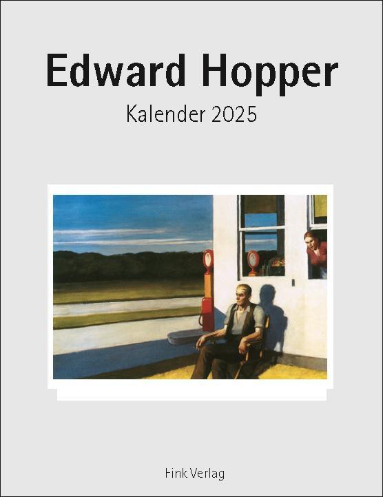 Cover: 9783771720162 | Edward Hopper 2025 | Kunst-Einsteckkalender | Kalender | 12 S. | 2025