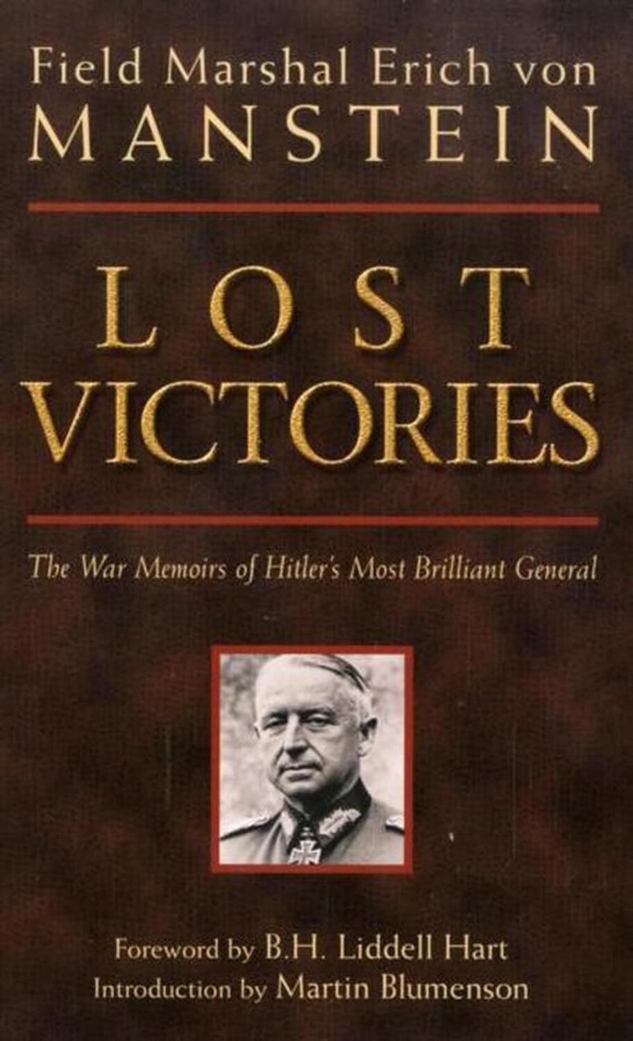 Cover: 9780760320549 | Lost Victories | The War Memoirs of Hilter's Most Brilliant General