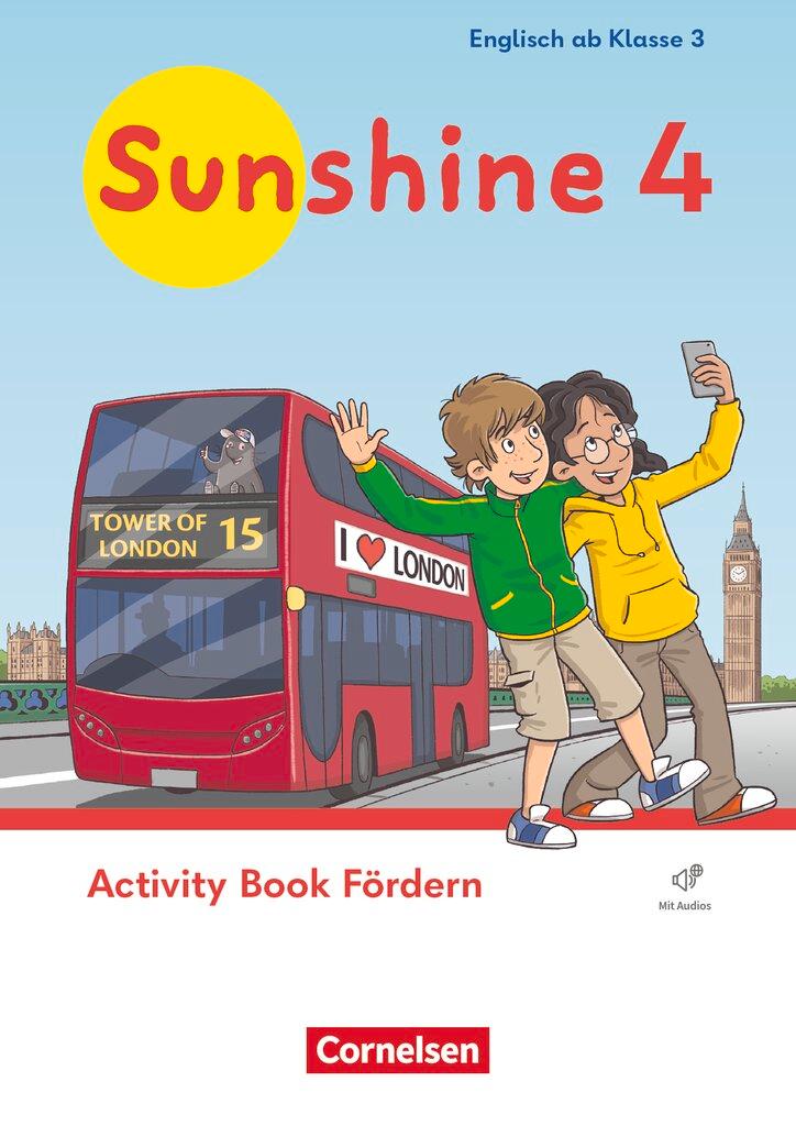 Cover: 9783464813577 | Sunshine 4. Schuljahr. Activity Book Fördern - Mit Audios (Webcode)