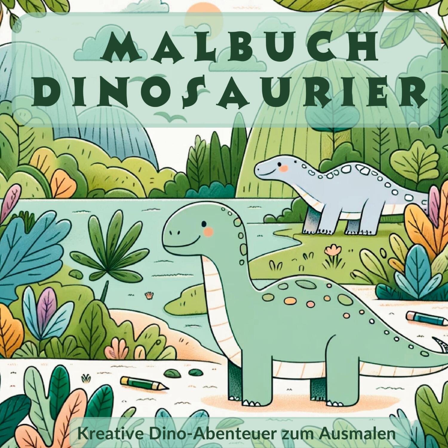 Cover: 9783384113153 | Mein urzeitliches Dinosaurier Malbuch - Kreative und faszinierende...