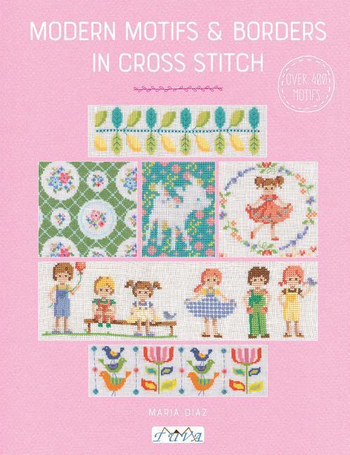 Cover: 9786059192323 | Modern Motifs & Borders in Cross Stitch | Maria Diaz | Taschenbuch