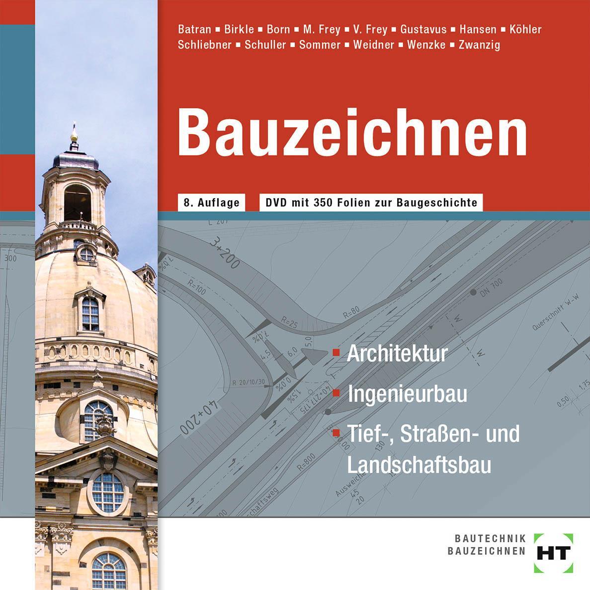 Cover: 9783582564856 | Bauzeichnen | Balder Batran (u. a.) | DVD-ROM | Deutsch | 2021