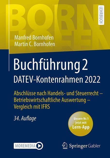 Cover: 9783658395094 | Buchführung 2 DATEV-Kontenrahmen 2022, m. 1 Buch, m. 1 E-Book | Bundle
