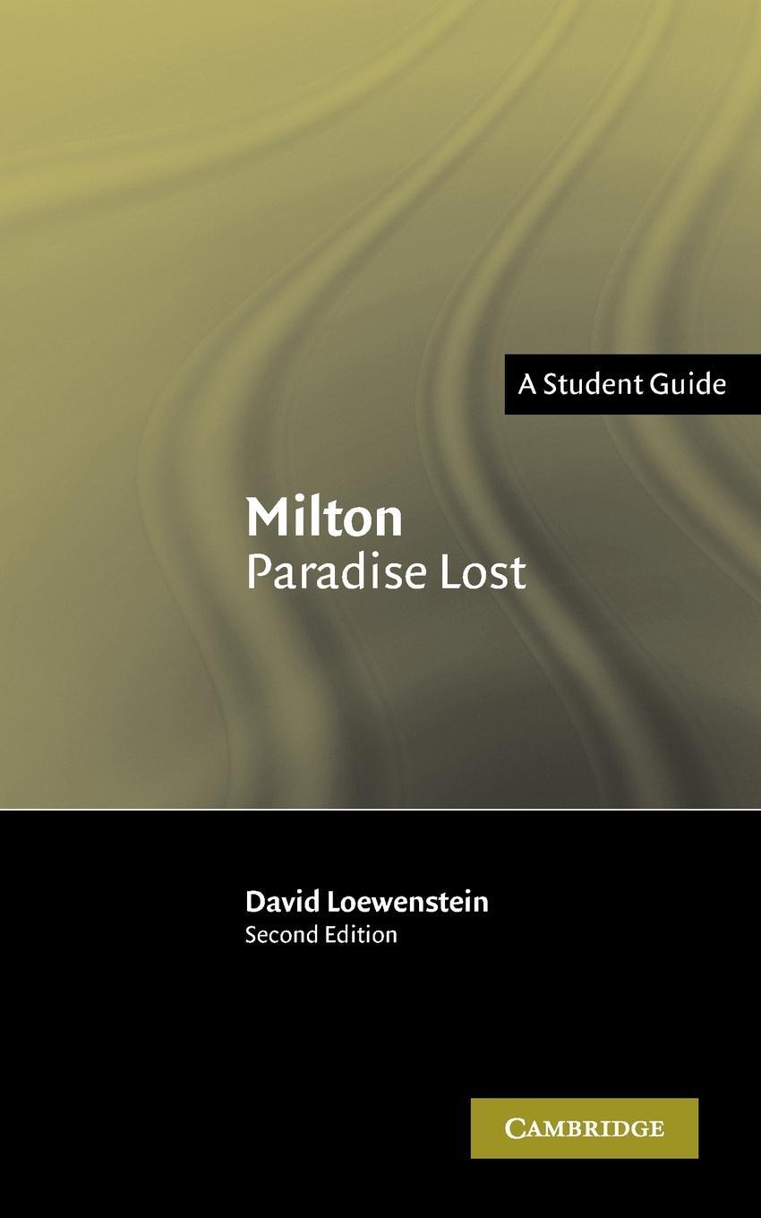 Cover: 9780521539791 | Milton Paradise Lost | A Student Guide | David Loewenstein | Buch