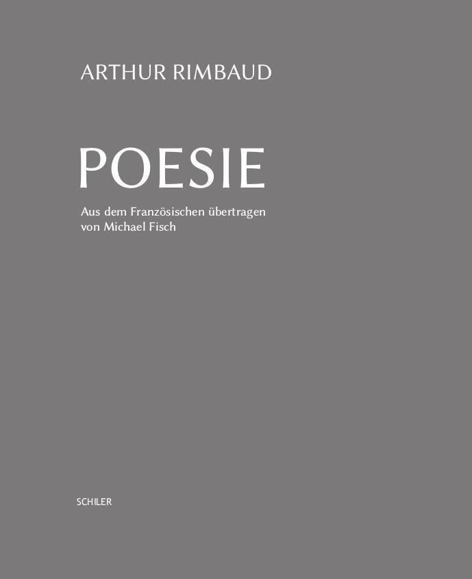 Cover: 9783899304282 | Poesie | Arthur Rimbaud | Buch | Gebunden | Deutsch | 2015