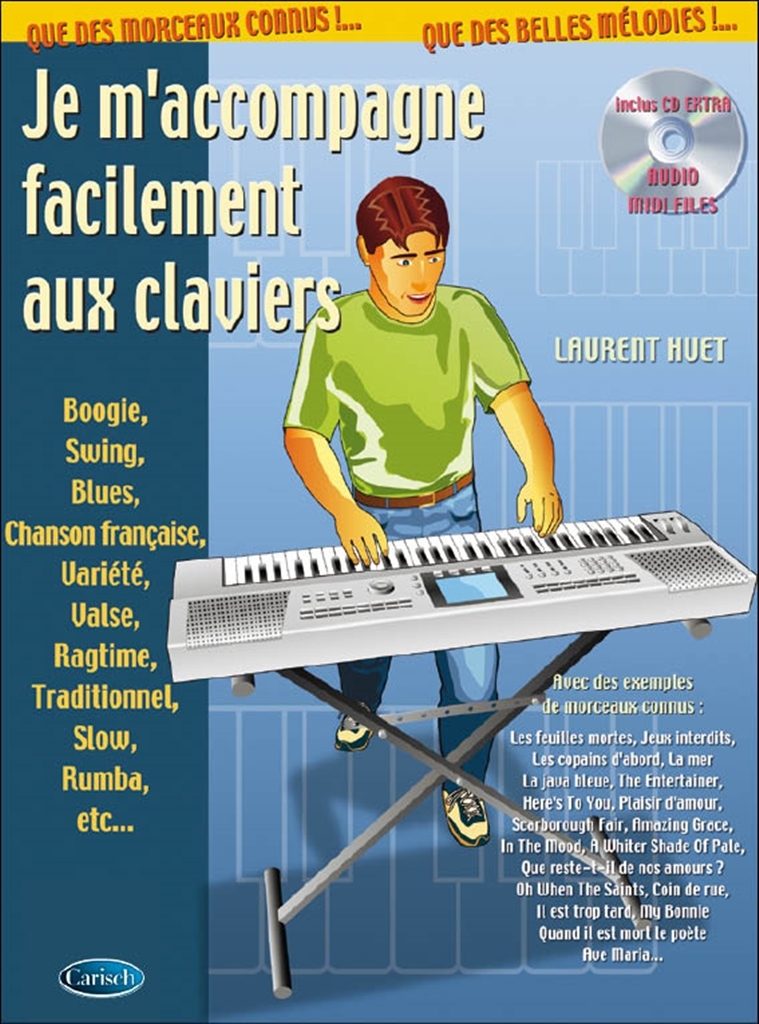 Cover: 9788850706518 | Je m'accompagne facilement aux claviers | Laurent Huet | Buch + CD