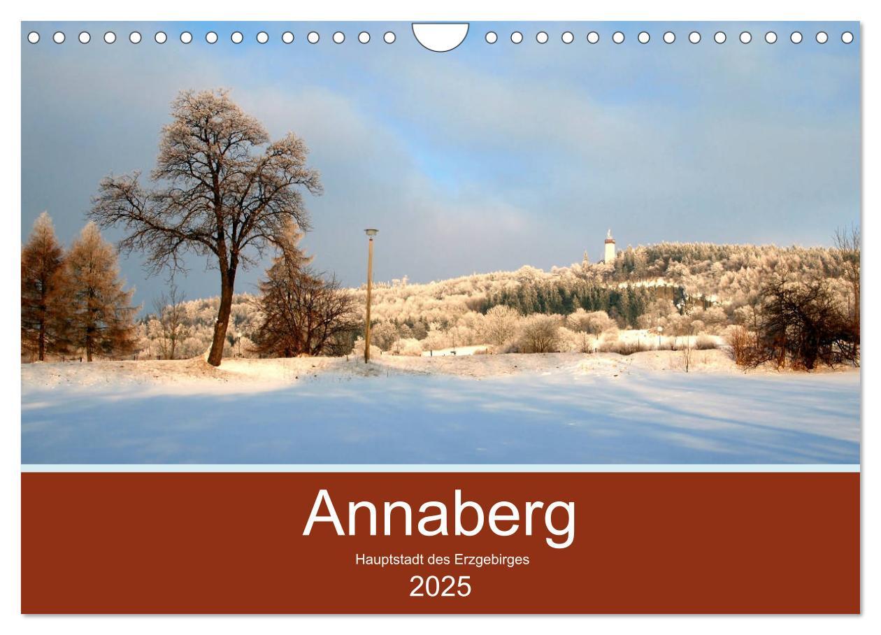 Cover: 9783435412877 | Annaberg - Hauptstadt des Erzgebirges (Wandkalender 2025 DIN A4...