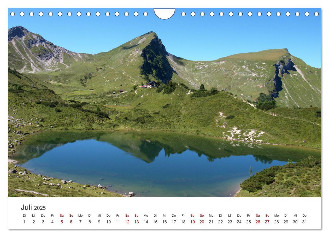 Bild: 9783383989759 | Bergerlebnisse im Tannheimer Tal (Wandkalender 2025 DIN A4 quer),...