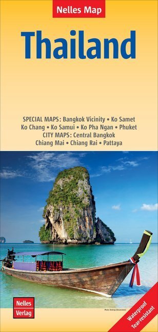 Cover: 9783865741301 | Nelles Map Landkarte Thailand | (Land-)Karte | Deutsch | 2016