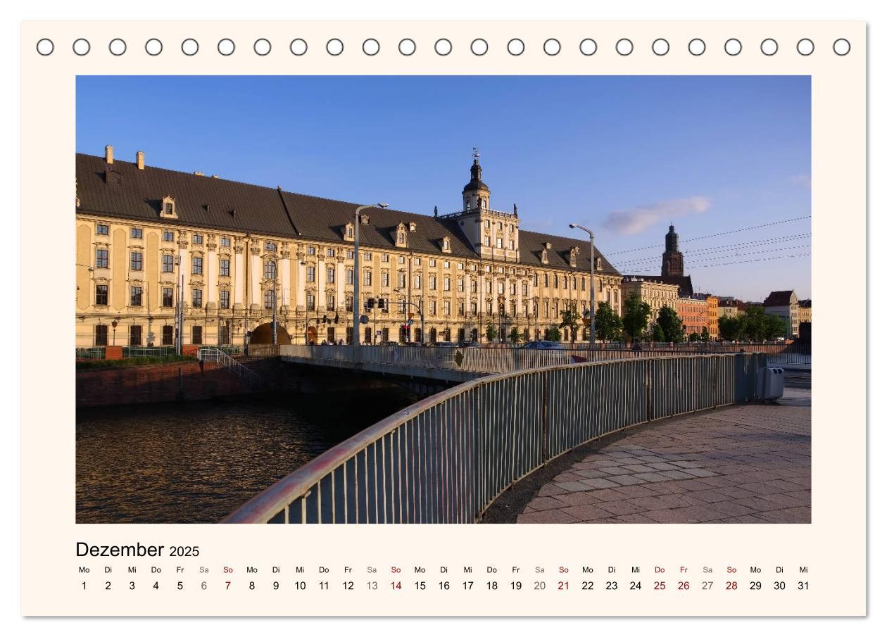 Bild: 9783435457854 | Breslau - Schlesiens Herz an der Oder (Tischkalender 2025 DIN A5...