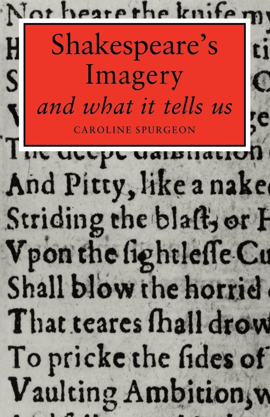 Cover: 9780521092586 | Shakespeare's Imagery | Caroline Frances Eleanor Spurgeon (u. a.)