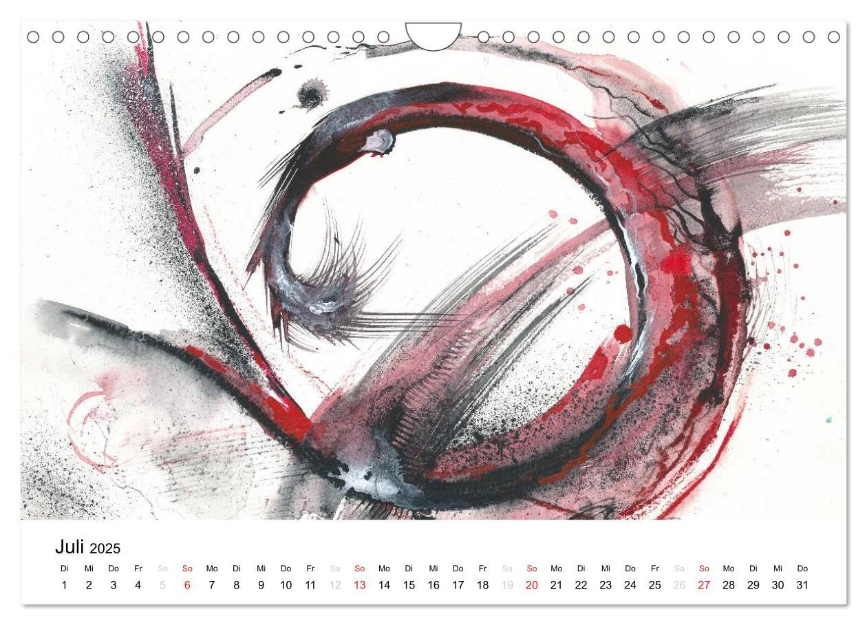 Bild: 9783435625185 | Abstrakte Aquarelle (Wandkalender 2025 DIN A4 quer), CALVENDO...