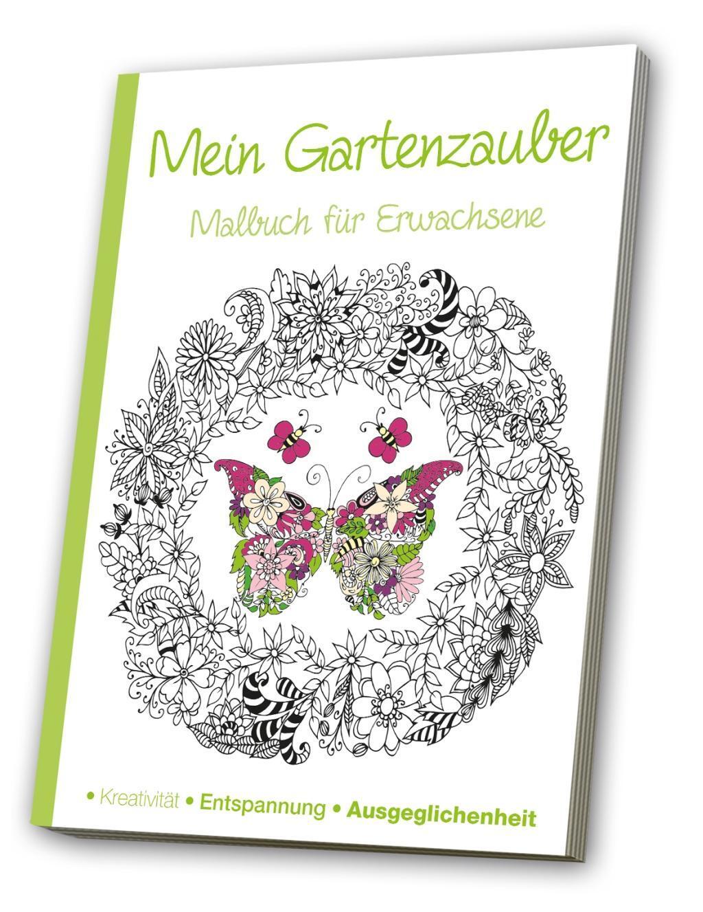 Cover: 4019393911899 | Malbuch für Erwachsene - Gartenzauber | Broschüre | Deutsch | 2017
