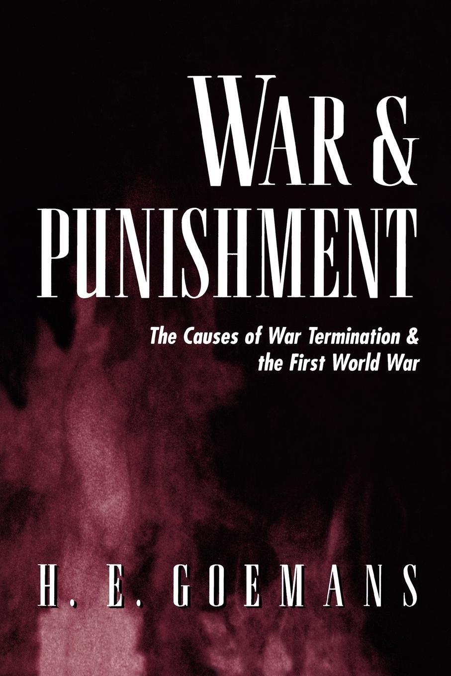 Cover: 9780691049441 | War and Punishment | H. E. Goemans | Taschenbuch | Paperback | 2000