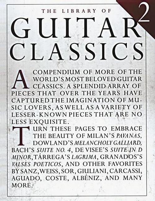 Cover: 752187923466 | The Library of Guitar Classics 2 | Jerry Willard | Taschenbuch | Buch