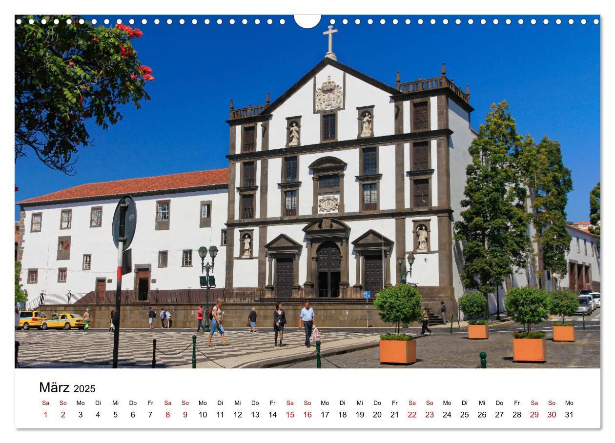 Bild: 9783435447572 | Funchal - Die Hauptstadt von Madeira (Wandkalender 2025 DIN A3...