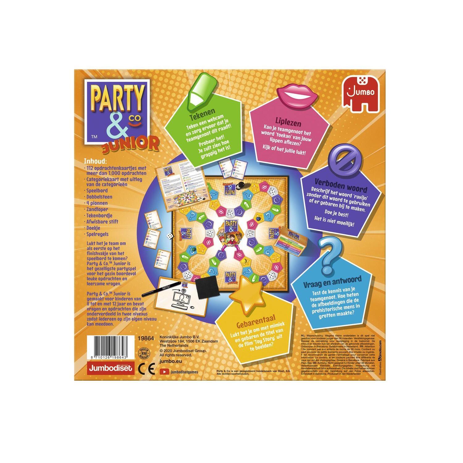 Bild: 8710126198650 | Party & Co. Junior | Spiel | Deutsch | 2022 | Jumbo Spiele GmbH
