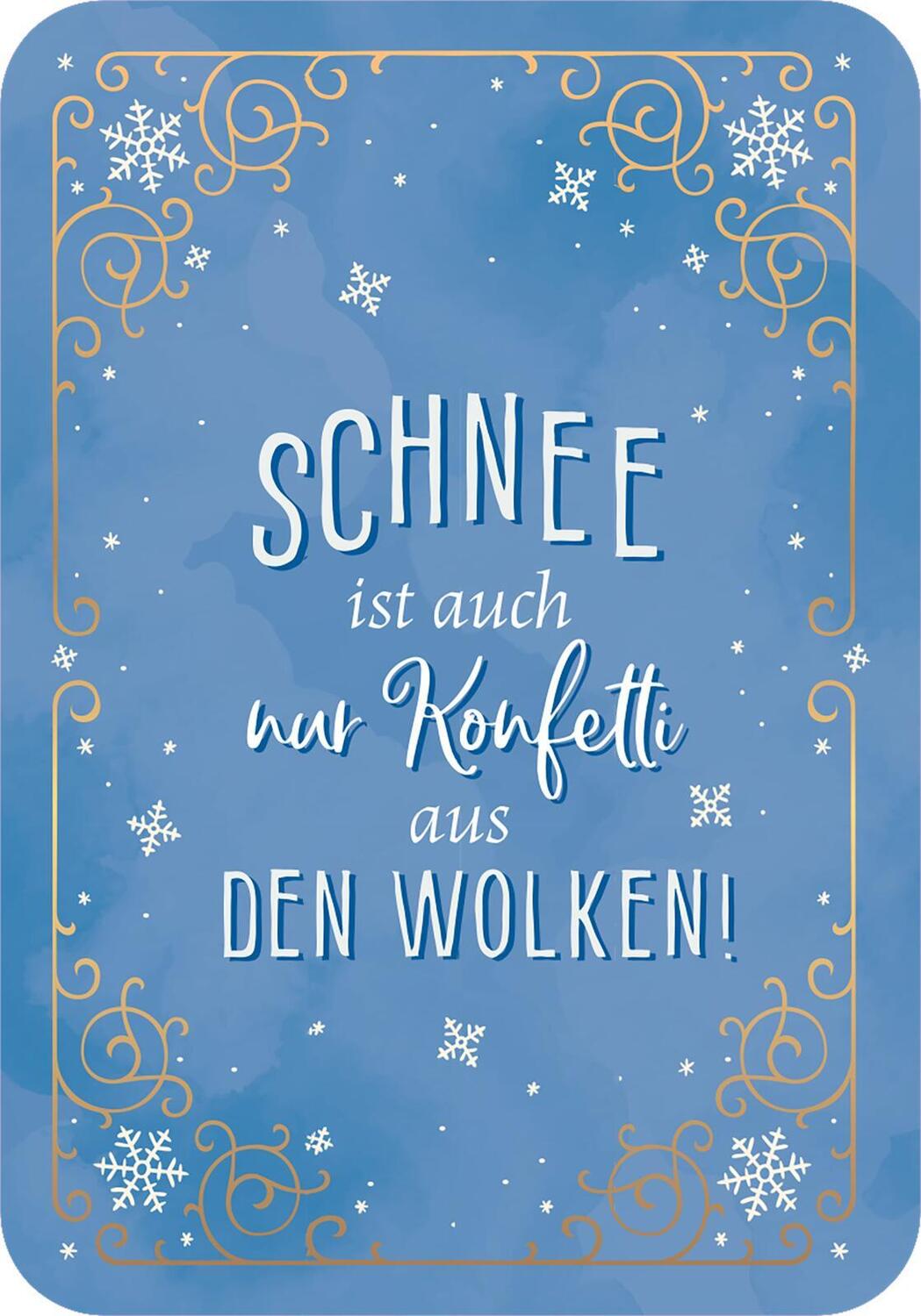 Bild: 9783845860282 | Winterzauber für dich | 50 Inspirationen | Taschenbuch | 50 S. | 2024