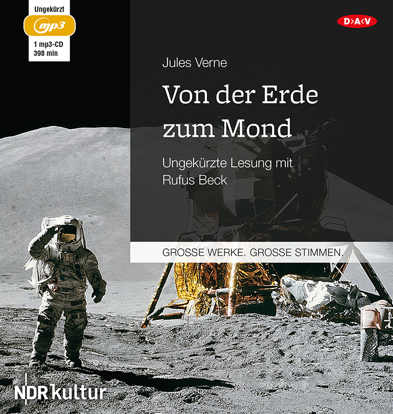 Cover: 9783862315765 | Von der Erde zum Mond, 1 Audio-CD, 1 MP3 | Ungekürzte Lesung | Verne