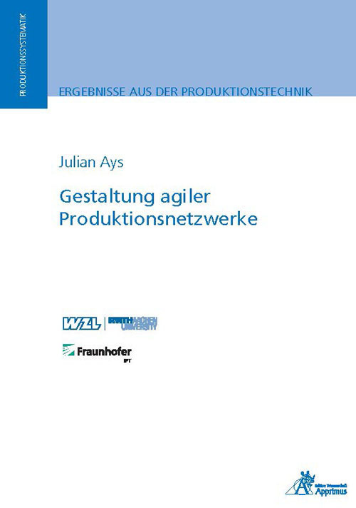 Cover: 9783985550234 | Gestaltung agiler Produktionsnetzwerke | Julian Ays | Taschenbuch