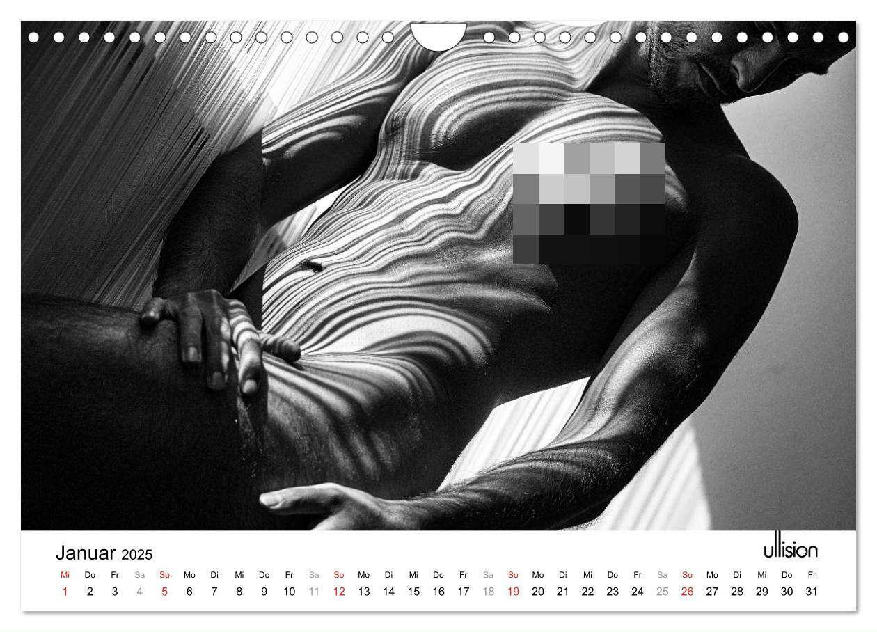 Bild: 9783435566112 | Männer AKT Art (Wandkalender 2025 DIN A4 quer), CALVENDO...