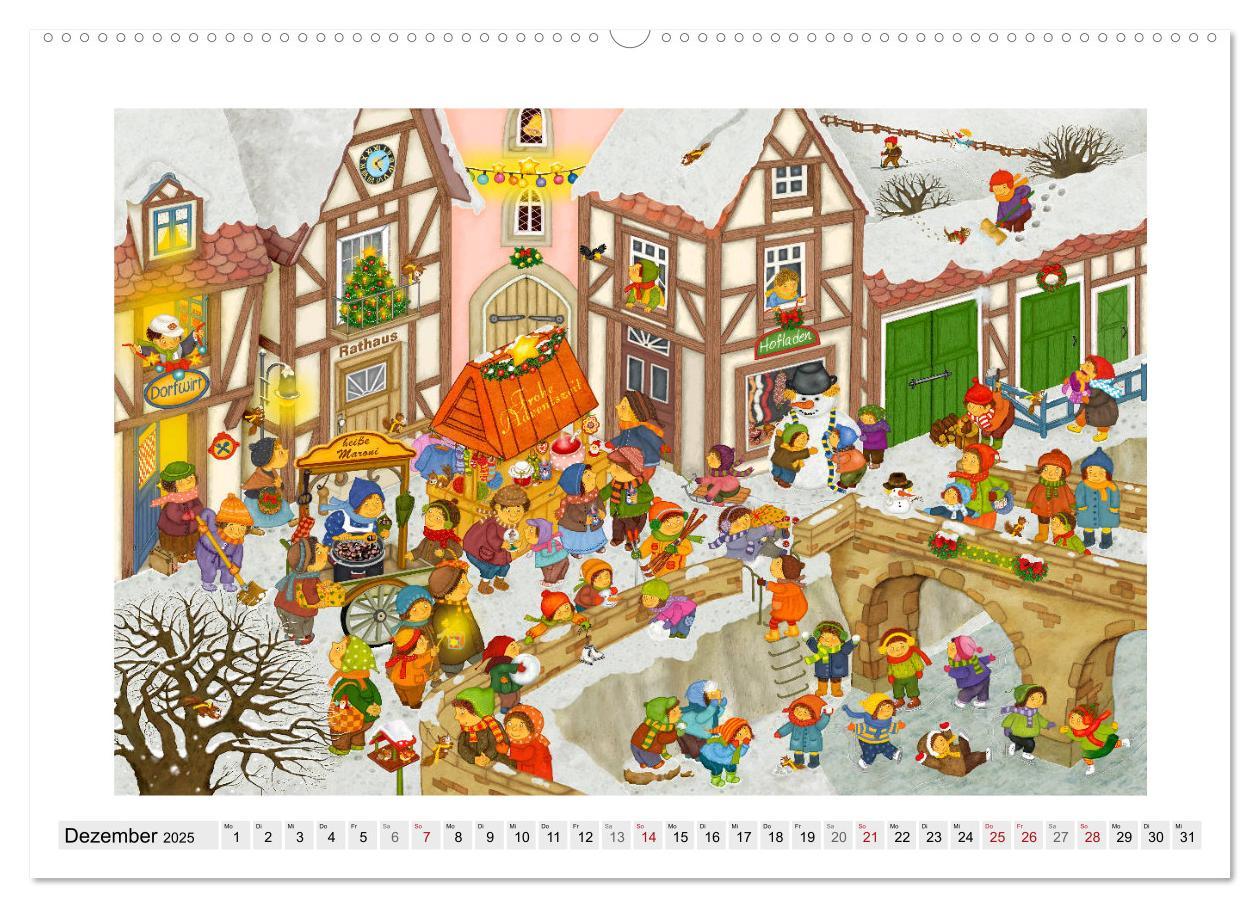 Bild: 9783435415632 | Meine kleine Wimmelwelt (Wandkalender 2025 DIN A2 quer), CALVENDO...