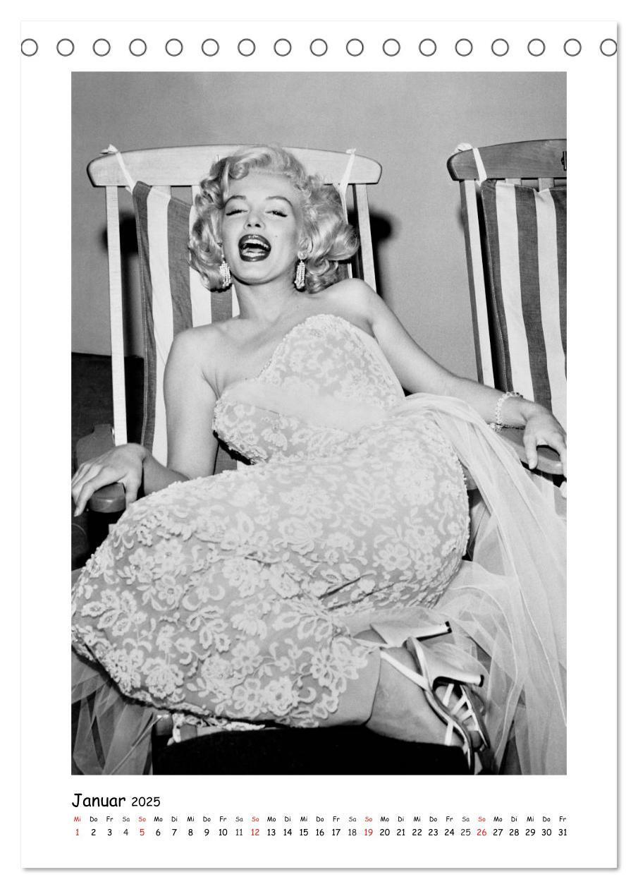 Bild: 9783457036273 | Marilyn Monroe. Weltstar und Sexsymbol (Tischkalender 2025 DIN A5...