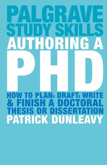 Cover: 9781403905840 | Authoring a PhD | Patrick Dunleavy | Taschenbuch | Englisch | 2003
