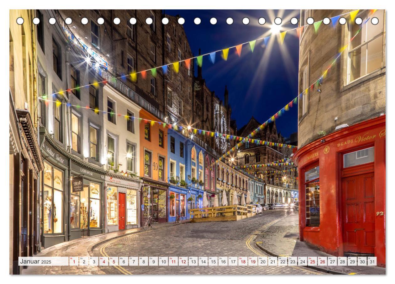 Bild: 9783383954559 | EDINBURGH Impressionen bei Tag und Nacht (Tischkalender 2025 DIN A5...