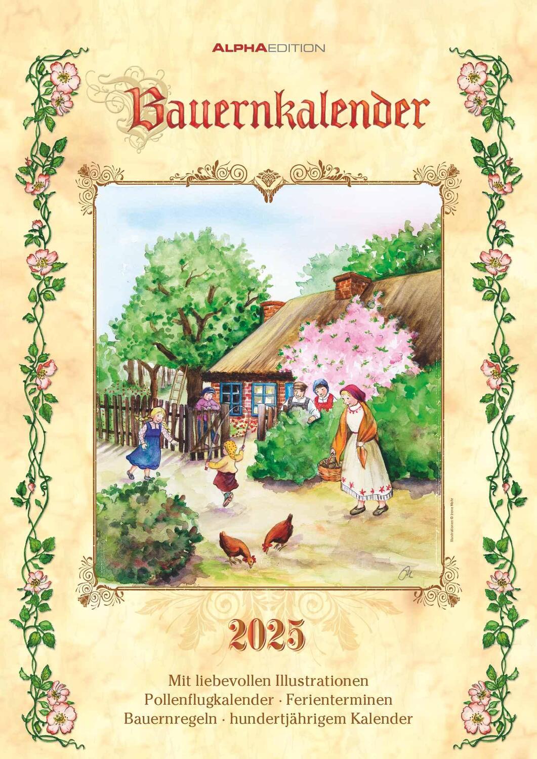 Cover: 4251732342043 | Bauernkalender 2025 - Bildkalender A3 (29,7x42 cm) - mit Feiertagen...