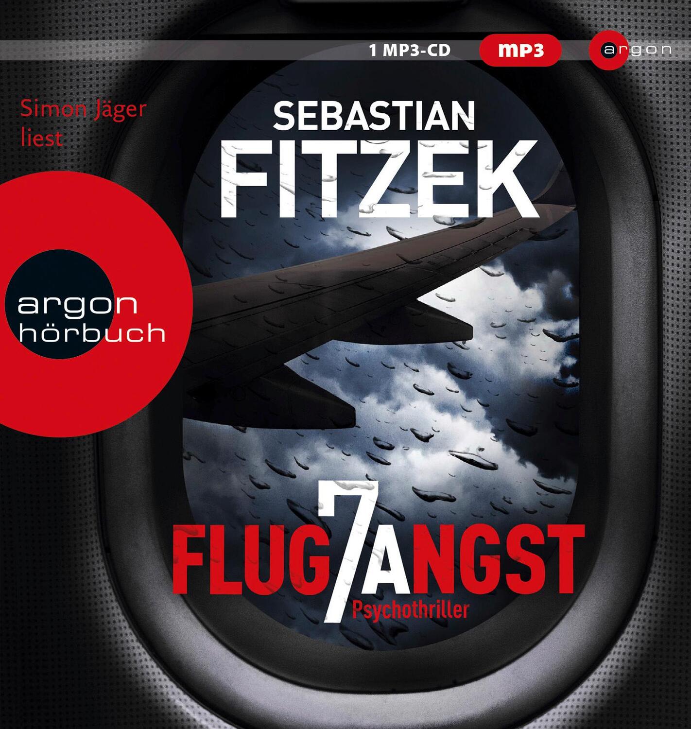 Cover: 9783839894057 | Flugangst 7A | Sebastian Fitzek | MP3 | 424 Min. | Deutsch | 2019