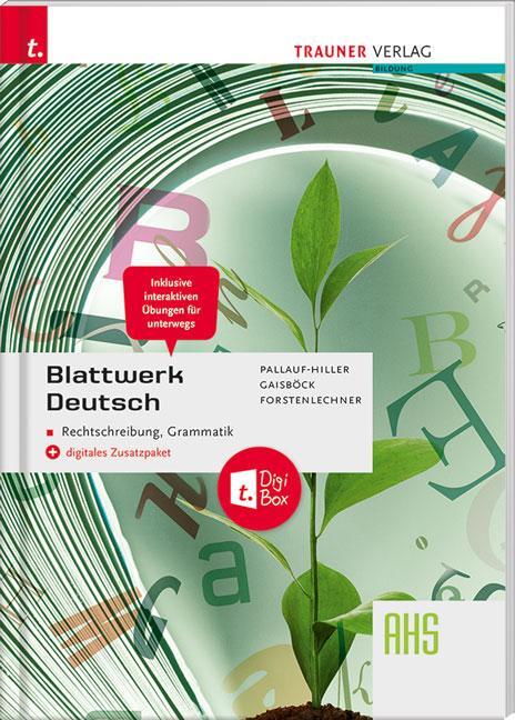 Cover: 9783990629420 | Blattwerk Deutsch - Rechtschreibung, Grammatik AHS + digitales...