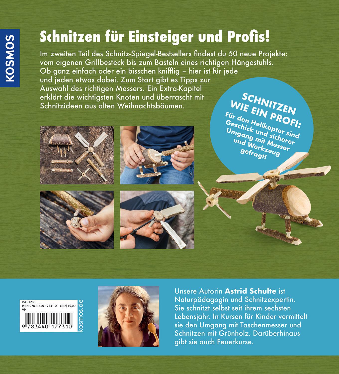 Rückseite: 9783440177310 | Meine Schnitzwerkstatt | Astrid Schulte | Buch | 96 S. | Deutsch