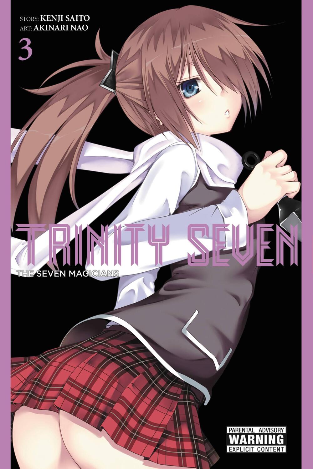 Cover: 9780316263689 | Trinity Seven, Vol. 3 | The Seven Magicians | Kenji Saitou | Buch
