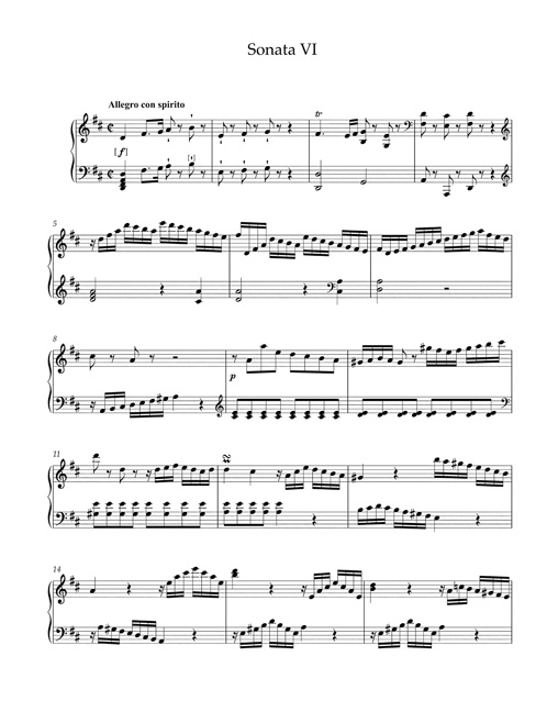 Bild: 9790260107625 | Sämtliche Sonaten für Clavier, Partitur | Frantisek Xaver Dusek | Buch