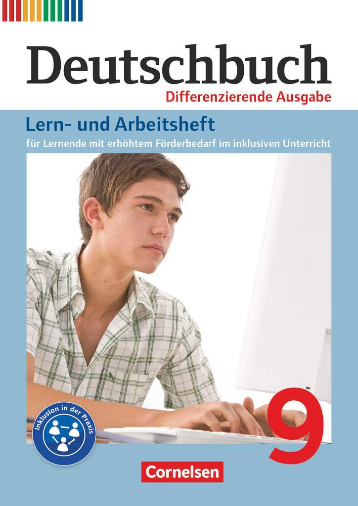Cover: 9783060680139 | Deutschbuch 9. Schuljahr - Lern- und Arbeitsheft für Lernende mit...