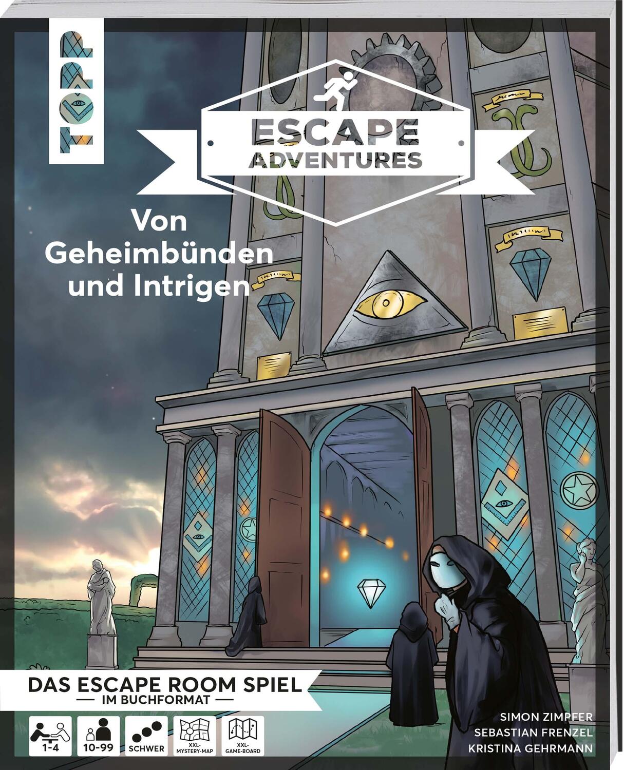 Cover: 9783772446658 | Escape Adventures - Von Geheimbünden und Intrigen | Sebastian Frenzel