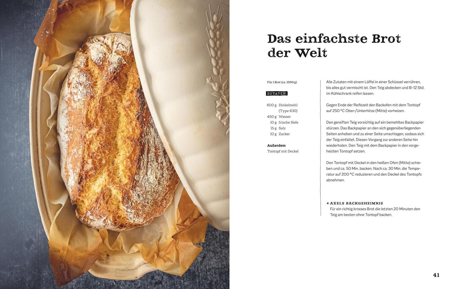 Bild: 9783833885945 | Das einfachste Brot der Welt | Axel Schmitt | Buch | 192 S. | Deutsch