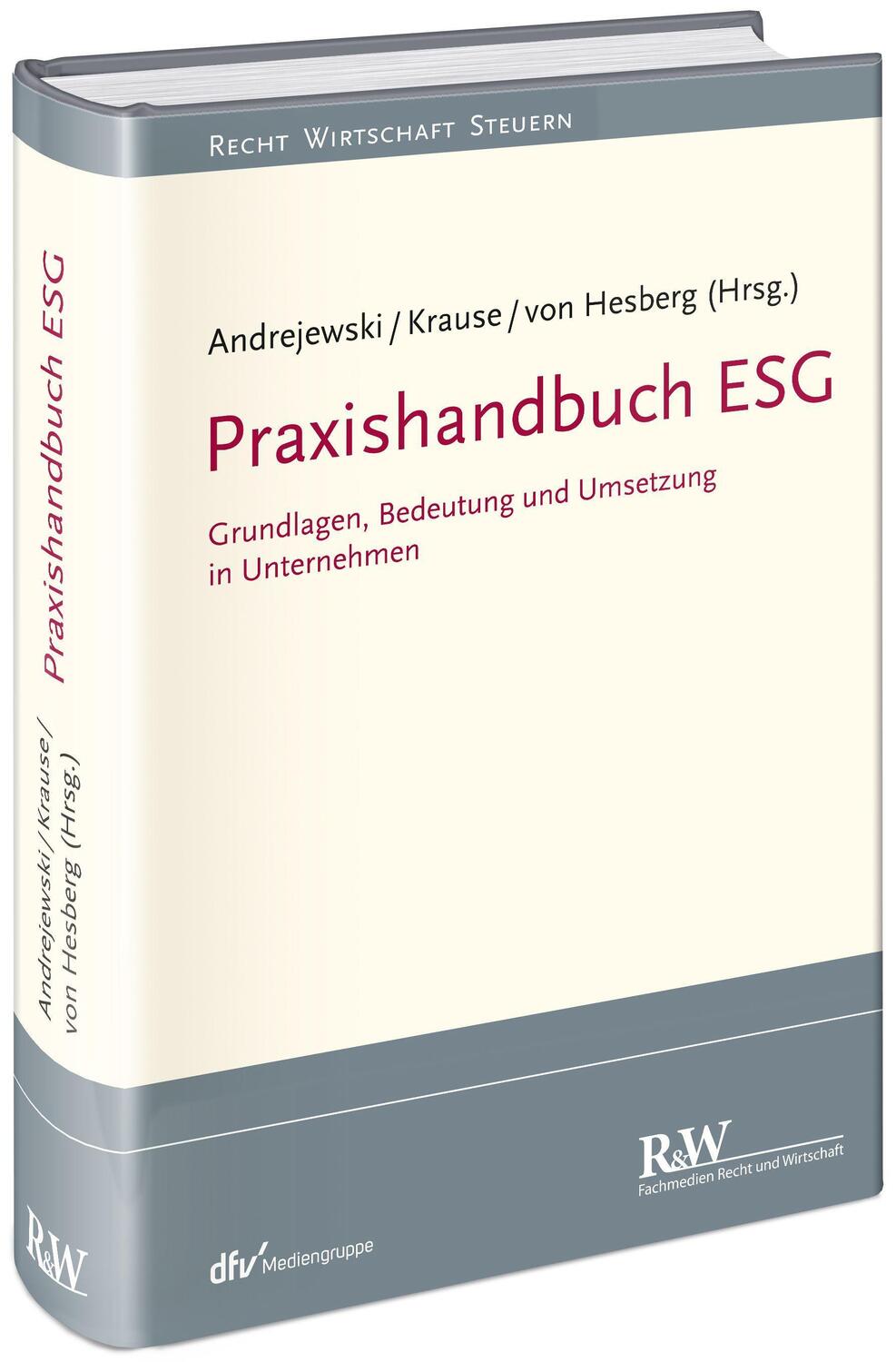 Cover: 9783800518265 | Praxishandbuch ESG | Kai Andrejewski (u. a.) | Buch | Deutsch | 2023