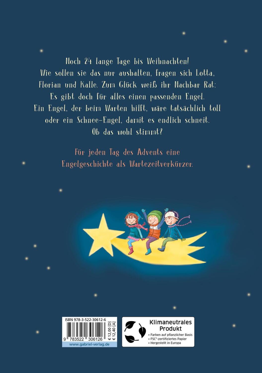 Rückseite: 9783522306126 | 24 Engel für die Weihnachtszeit | Erwin Grosche | Buch | 110 S. | 2022