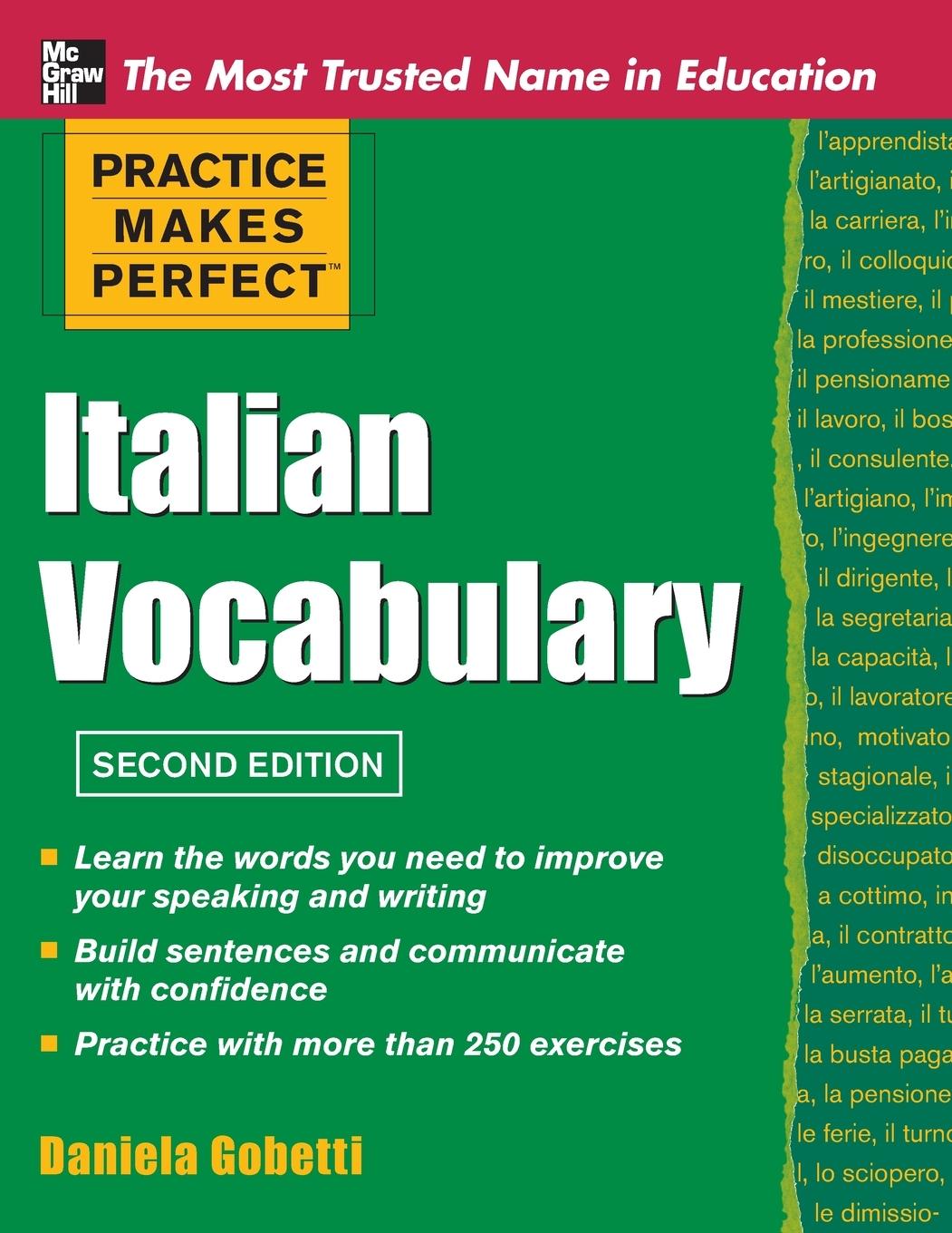 Cover: 9780071760966 | Practice Makes Perfect Italian Vocabulary | Daniela Gobetti | Buch