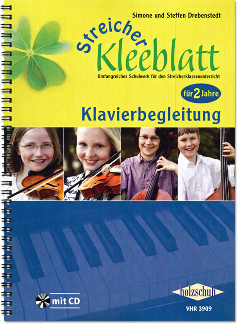 Cover: 9790201304458 | Streicher Kleeblatt | Simone Drebenstedt | Buch + CD | Deutsch | 2011