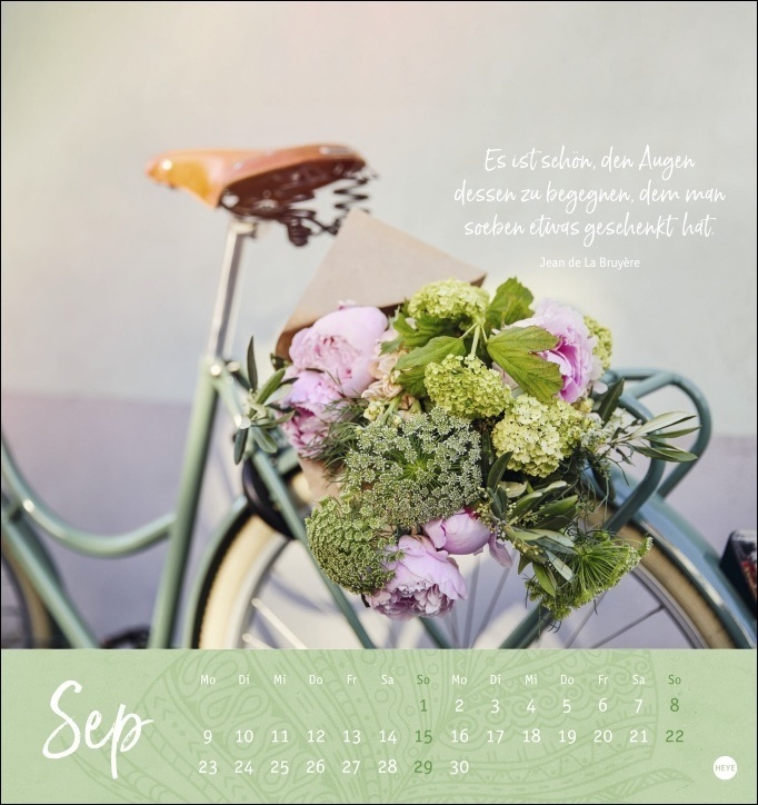 Bild: 9783756400683 | Tage voller Glück Postkartenkalender 2024. Kalender mit Postkarten...