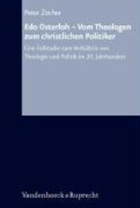 Cover: 9783525557501 | Edo Osterloh: Vom Theologen zum christlichen Politiker | Peter Zocher